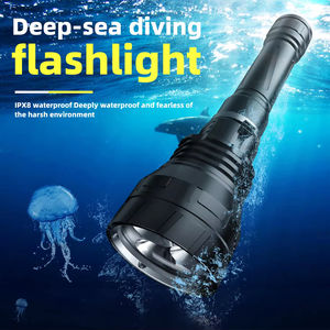 Linterna de Buceo LED de Alta Potencia, 3 LED XHP70.2, Luz Blanca Subacuática, Resistente al Agua IPX8, Linterna Táctica, Lámpara de Buceo 26650 - Product Image 3