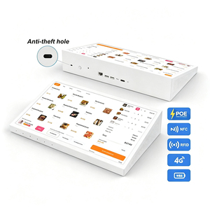 แท็บเล็ต POS ระบบแอนดรอยด์แบบตั้งโต๊ะ หน้าจอสัมผัสแบบ Capacitive ขนาด 8 นิ้ว ใหม่ล่าสุด  ซีพียู Octa Quad Core รองรับ 3G GSM 4G Wi-Fi RJ45 NFC POE  พร้อมระบบรับรู้ความคิดเห็นของลูกค้า ได้รับมาตรฐาน ROHS - Product Image 2