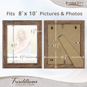 Cadre photo en bois éco-responsable minimaliste, impression sur mesure, cadre photo en MDF pour décoration de bureau ou de salon - Product Image 2