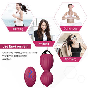 2020 nuovo design ben wa kegel ball <span class=keywords><strong>vibratore</strong></span> <span class=keywords><strong>con</strong></span> telecomando giocattolo del sesso per le donne - Product Image 4