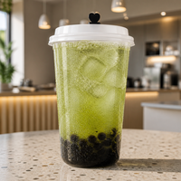 Gobelets à Bubble Tea 32 oz Personnalisés en Gros avec Couvercles et Pailles