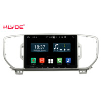 Autoradio stéréo Android 10.0 tactile complet Kd-9206 pour KIA Sportage 2016 2017 Navigation GPS Audio vidéo de voiture 9 pouces DSP