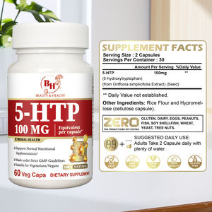 Cápsulas OEM/ODM 5 - HTP adecuadas para vegetarianos promueven la síntesis de serotonina y regulan las emociones - Product Image 3