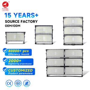 Reflector LED para Exteriores de 250W 500W 750W 1000W Modular IP66 con Alto CRI 90, Haz de Luz Ajustable, Iluminación Deportiva para Estadios - Product Image 2
