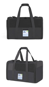 ODM Hafif Oxford Evcil Hayvan Taşıma Çantası Açık Hava Küçük Hayvanlar İçin Düz Desenli Fermuarlı Kafes, Nefes Alabilen File Tasarım - Product Image 4