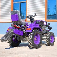 Traktor Roda Mini untuk Kebun dan Pertanian dengan Traktor Mini Penggerak Roda Diesel Harga Diskon untuk Dijual