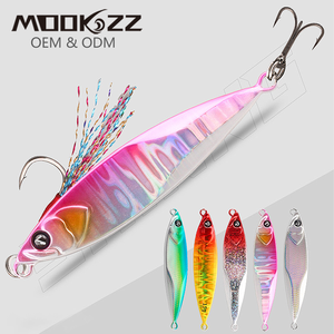 10g 15g 20g 25g 30g 40g Vente chaude Prix bas Jigging métallique en plomb pour la pêche en mer avec hameçons assistés - Product Image 1