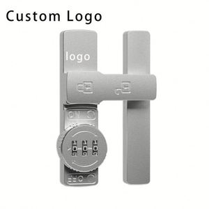 Cerraduras de Puerta Corredera de Aleación de Zinc de Alta Resistencia con Logotipo Personalizado, 90 y 180 Grados, con Combinación Noctilucente - Product Image 6