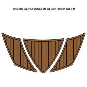 Suelo de EVA tipo teca para yates Super Air Nautique 210/230 (2016-2018), suave, moderno, fácil de instalar, muy vendido en eBay para exteriores. - Product Image 4