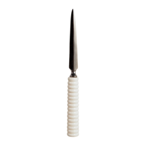 Apricartelle con manico decorato lucido per organizzazione scrivania, piccolo accessorio da ufficio - Product Image 1
