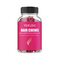Gummies à la biotine OEM ODM, véganes, pour adultes et adolescents, pour la croissance des cheveux, des ongles et des soins de la peau, vitamines personnalisables