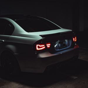 Upgrade LED Rückleuchten E90 Heckleuchten-Einheit für BMW 3er Serie 318i 320 325i 2009-2012 Klarglas-Hecklampe mit Laufblinker - Product Image 2