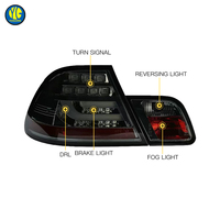 Feux arrière YU GUANG pour BMW E46 1998-2005, mise à niveau Plug and Play, feux arrière LED, clignotants et feux de position BMW E46 Coupé
