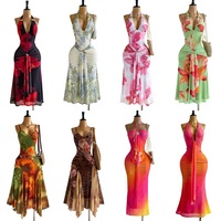 Robe pour femmes grande taille européenne et américaine à taille haute, robe d'été décontractée et respirante pour femmes, nouvelle robe 2026