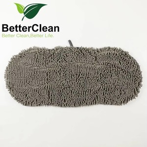 Toalla de baño de microfibra de secado rápido para perros, doble capa, gris, con diseño de huellas de patas, para uso en el baño - Product Image 2