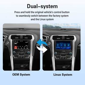 Boîtier d'interface Linux pour Ford <span class=keywords><strong>Fusion</strong></span> Mondeo, CarPlay sans fil, Android <span class=keywords><strong>Auto</strong></span>, prend uniquement en charge l'écran de l'autoradio d'origine - Product Image 3