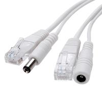 1 paire de câbles PoE, adaptateur passif de transmission d'alimentation sur Ethernet, câble séparateur PoE, injecteur RJ45, module d'alimentation 12-48v pour caméra IP
