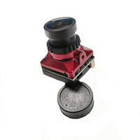 Kamera FPV Mini CMOS 1500TVL Lensa 2.1mm Tegangan 5V-20V PAL NTSC Dengan OSD Internal yang Dapat Disesuaikan untuk Drone Balap