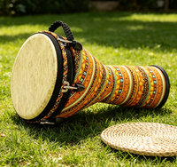 Djembe portable mécanique de 12 pouces pour performance live