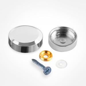 Cache-Vis Décoratif Rond en Cuivre pour Fixation Murale de Carrelage et Verre – Accessoire Vis d'Expansion - Product Image 3