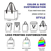Sac fourre-tout isotherme non tissé pressé à chaud avec logo personnalisé sacs isothermes en feuille d'aluminium