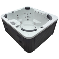 Personnalisation du meilleur fournisseur en Chine Bain à remous Spa extérieur populaire pour 4 personnes