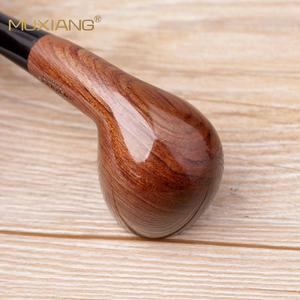 Muxiang Wooden Smoking Pipe Bent Type Solid Rosewood Tobacco Pipe For Personal Gift - Product Image 4