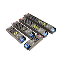 Alimentation électrique pour bande LED haute efficacité 60W/100W/150W/200W/300W/400W 12V 24V, transformateur basse tension, driver pour bande LED
