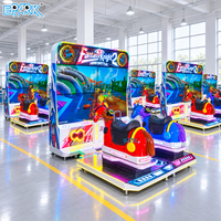 Machine d'arcade de course de chevaux à 2 joueurs, simulateur de conduite commercial à monnayeur pour centres commerciaux et centres de divertissement