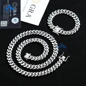 Vente <span class=keywords><strong>en</strong></span> gros tour <span class=keywords><strong>de</strong></span> <span class=keywords><strong>cou</strong></span> <span class=keywords><strong>en</strong></span> or 18 carats personnalisé chaîne à maillons cubains <span class=keywords><strong>en</strong></span> or 925 chaîne cubaine Miami <span class=keywords><strong>en</strong></span> <span class=keywords><strong>argent</strong></span> sterling chaîne cubaine Miami 20mm - Product Image 1