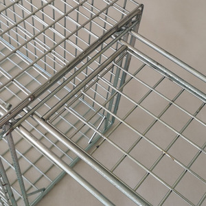 Gabbia per il trasporto degli animali controllo degli animali trappola per animali vivi umana trappola per conigli riutilizzabile con porta libera - Product Image 4