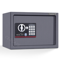 CEQSAFE Home Security Kaution Safe Durable Steel Cash Mini Safes Box Schutz geld