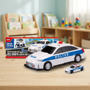 Voiture de police transformable Tomica, modèle en plastique à friction, jouet pour enfants de 14 ans et plus - Product Image 3