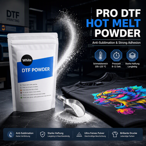 ผงกาวร้อน DTF TPU คุณภาพสูง ยึดติดแน่น สำหรับผ้าฝ้าย เสื้อยืด การพิมพ์ลายเสื้อผ้า ขายส่ง ราคาพิเศษ - Product Image 1