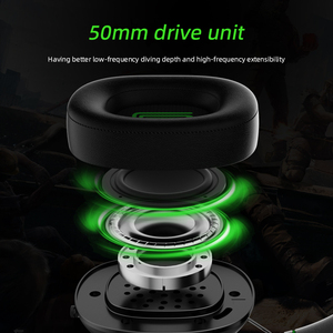 Tai nghe chơi <span class=keywords><strong>game</strong></span> có dây, tích hợp micro khử tiếng ồn ENC, jack USB 7.1, âm thanh vòm ảo - Product Image 4