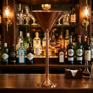 Copa de Martini de cobre con tallo - Product Image 3