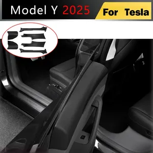 ชุดแต่งขอบประตูหน้า-หลัง สำหรับรถยนต์ Model Y ปี 2025 ป้องกันรอยขีดข่วน ตกแต่งขอบประตู ชุดแต่งกันกระแทก - Product Image 1