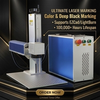 Nouvelle machine de marquage UV ActinoLasers - Refroidie par eau - Haute productivité - Fichiers DXF/DST/AI/BMP via logiciel de contrôle EZCAD - 5W