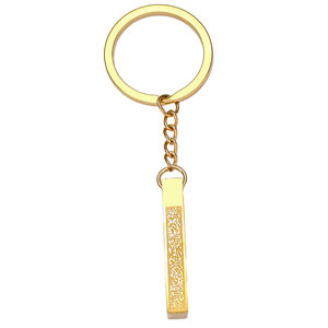 Cigaoni Allah Ayatul Kursi Eid Calligraphie Arabe Islamique Médaillon Cadeau de Mariage Porte-clés en Acier Inoxydable Étanche pour Femmes - Product Image 5