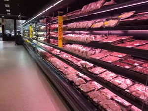 Supermarkt Display Koelkast Multi-Layer Open Chiller Verticale Luchtgordijn Koelkast Display Vriezer - Product Image 2