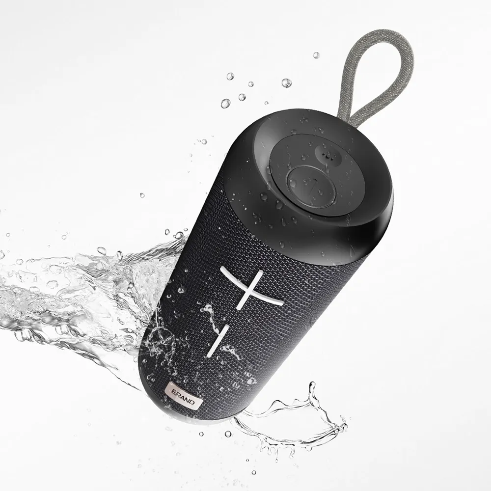 2020 new wireless charging BT speaker waterproof TWS to box portable cylindrical small megaboom 3 speaker