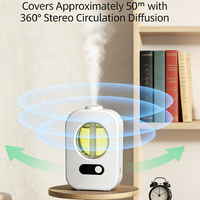 Diffuseur intelligent automatique à ultrasons sans eau, éliminateur d'odeurs domestiques écologique, désodorisant d'ambiance pour huiles essentielles, en vrac