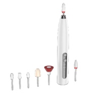 Perceuse à ongles électrique USB pour kit d'ongles en acrylique, outils de forme de polissage de manucure pédicure pour salon à domicile
