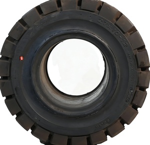 린데 H35 지게차 부품 휠 솔리드 바이어스 타이어 신품 27x10-12 핫세일 - Product Image 6