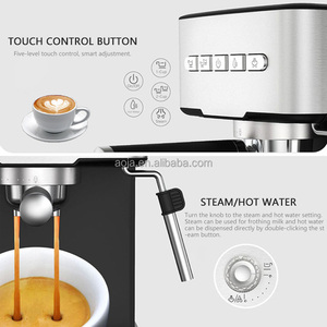Machine à expresso électrique professionnelle, meilleure cafetière expresso, machine à café avec moulin à café, expresso chinois 3 en 1 - Product Image 2