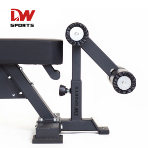 Latest DWsports 2025 Adjustable Free <strong>Standing</strong> Metallic Black <strong>Leg</strong> Curl <strong>Extension</strong> for Commercial Gym Home - Product Image 5
