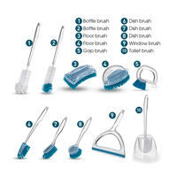 Masthome – raclette de douche série transparente OEM, outil de nettoyage de la maison, raclette de grattoir de fenêtre en plastique