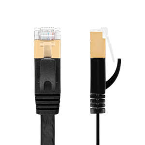 Nouveau produit <span class=keywords><strong>câble</strong></span> Lan fil plat CAT7 câbles Ethernet <span class=keywords><strong>RJ45</strong></span> <span class=keywords><strong>câble</strong></span> Ethernet plat CAT7 0-3m 1m 2m réseau Gigabit <span class=keywords><strong>fibre</strong></span> cordons de raccordement - Product Image 6