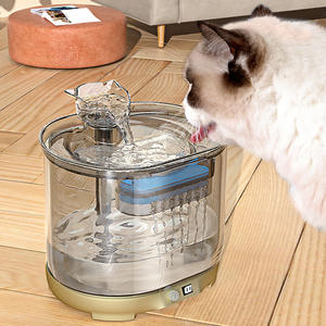 Fontaine à eau pour animaux de compagnie Furbo, rechargeable, alimentée par batterie 800g, à circulation automatique, pour chiens et chats, en plastique, détachable - Product Image 2