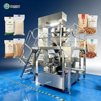 Machine d'emballage verticale quantitative pour petites particules avec comptage automatique
